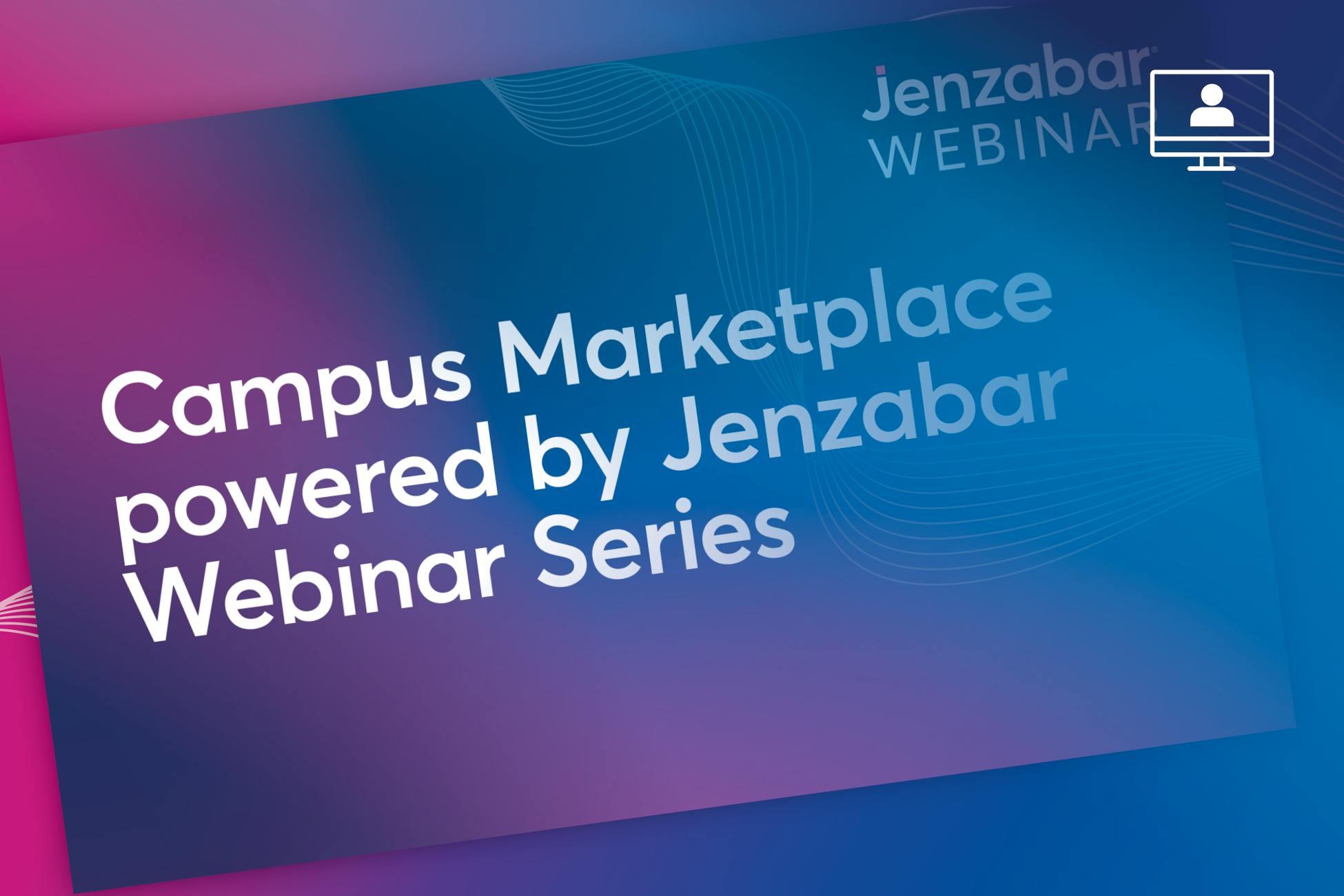 Campus Marketplace Webinar Series