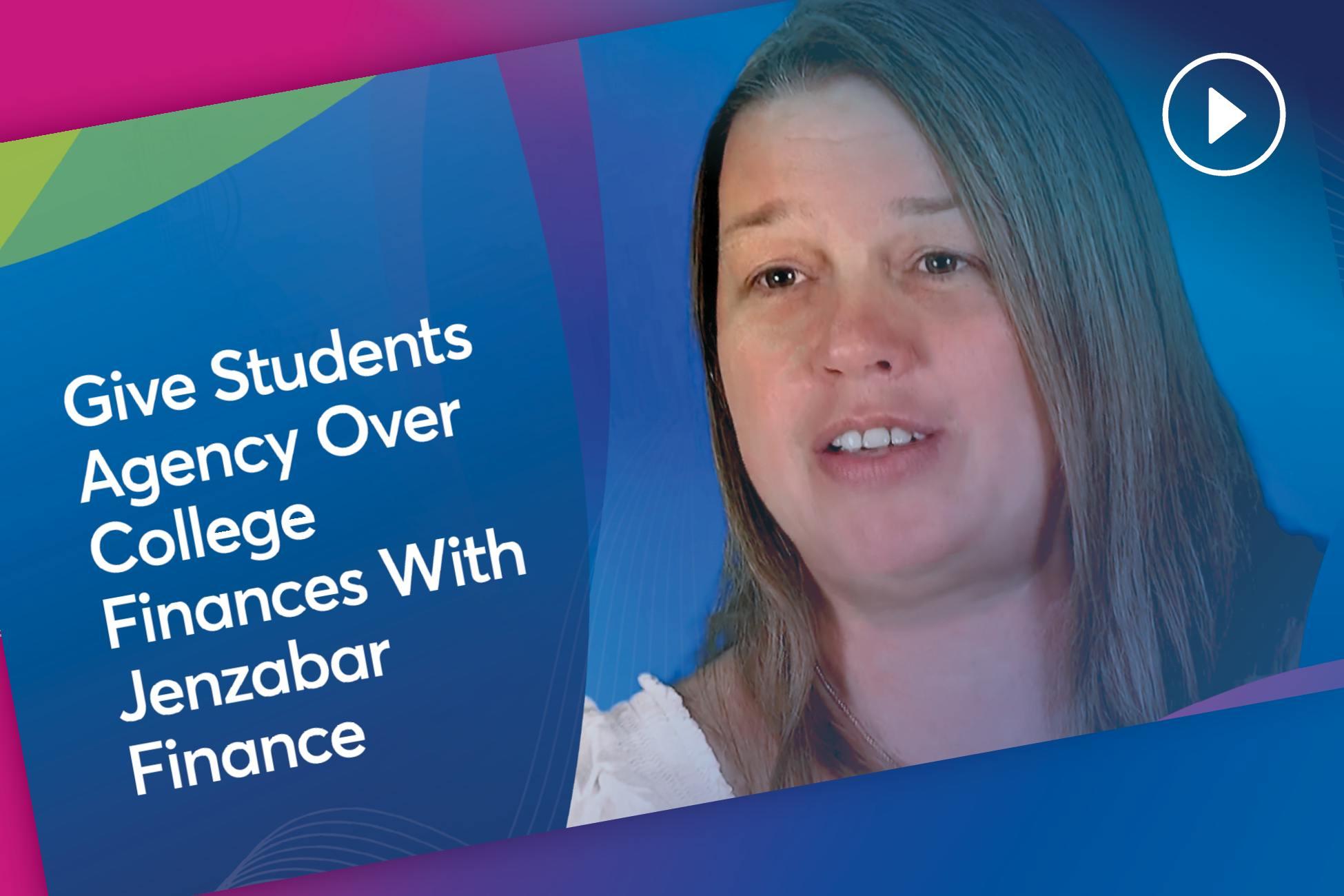 Video: Give Students Agency Over College Finances With Jenzabar Finance