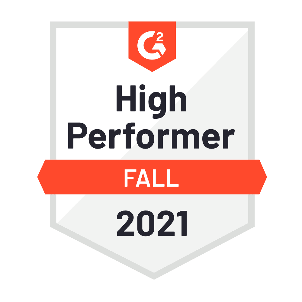High Performer Fall 2021