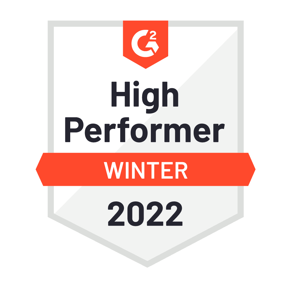 High Performer Winter 2022 (Jenzabar One)
