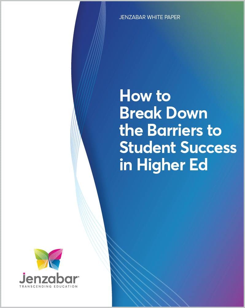 White Paper: How to Break Down the Barriers to Student Success in Higher Education