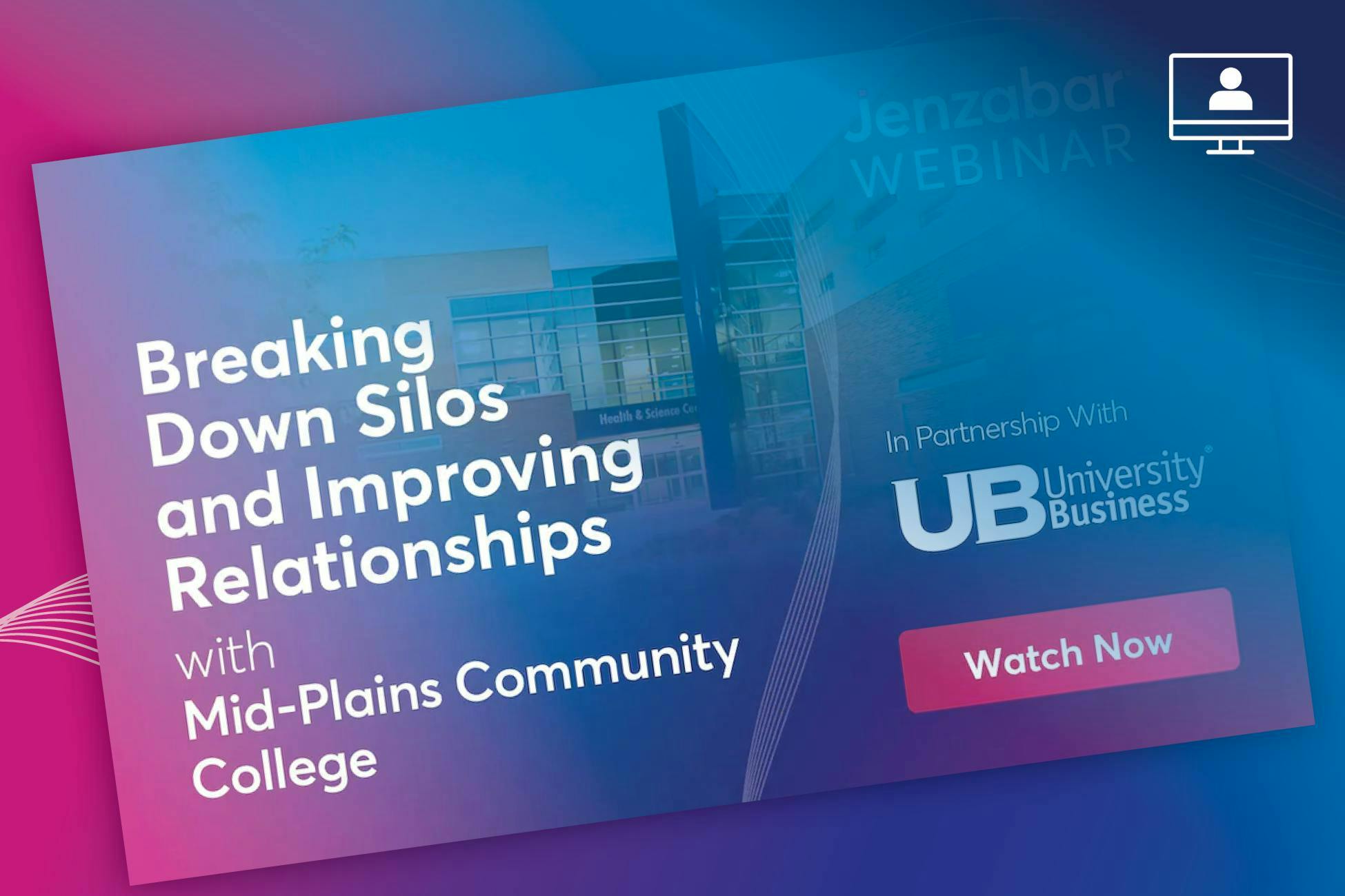 Webinar: Breaking Down Silos and Improving Relationships With Mid-Plains Community College