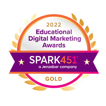 Spark451 Wins 2022 Educational Digital Marketing Award
