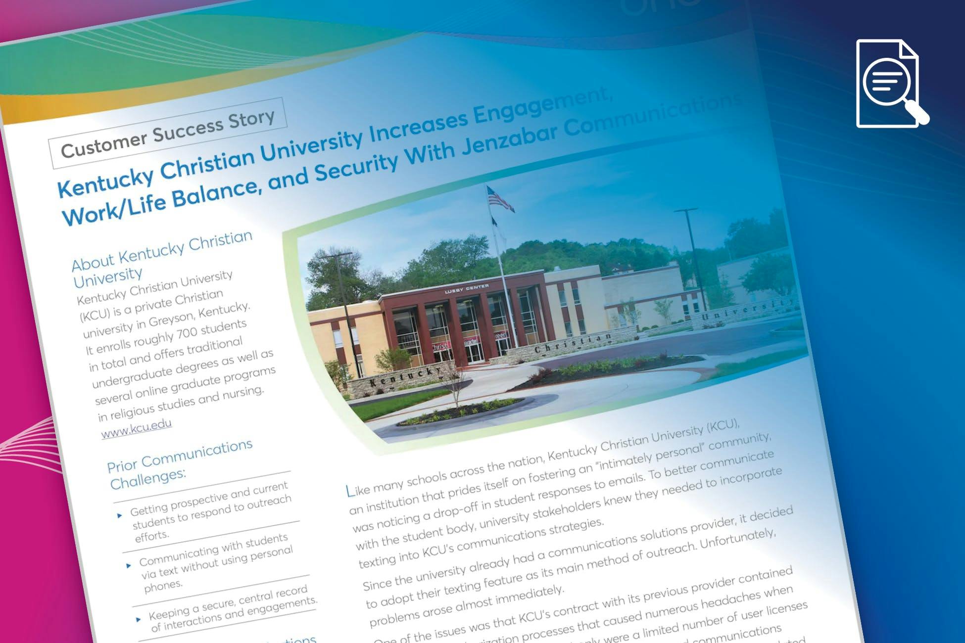 Case Study: Kentucky Christian University