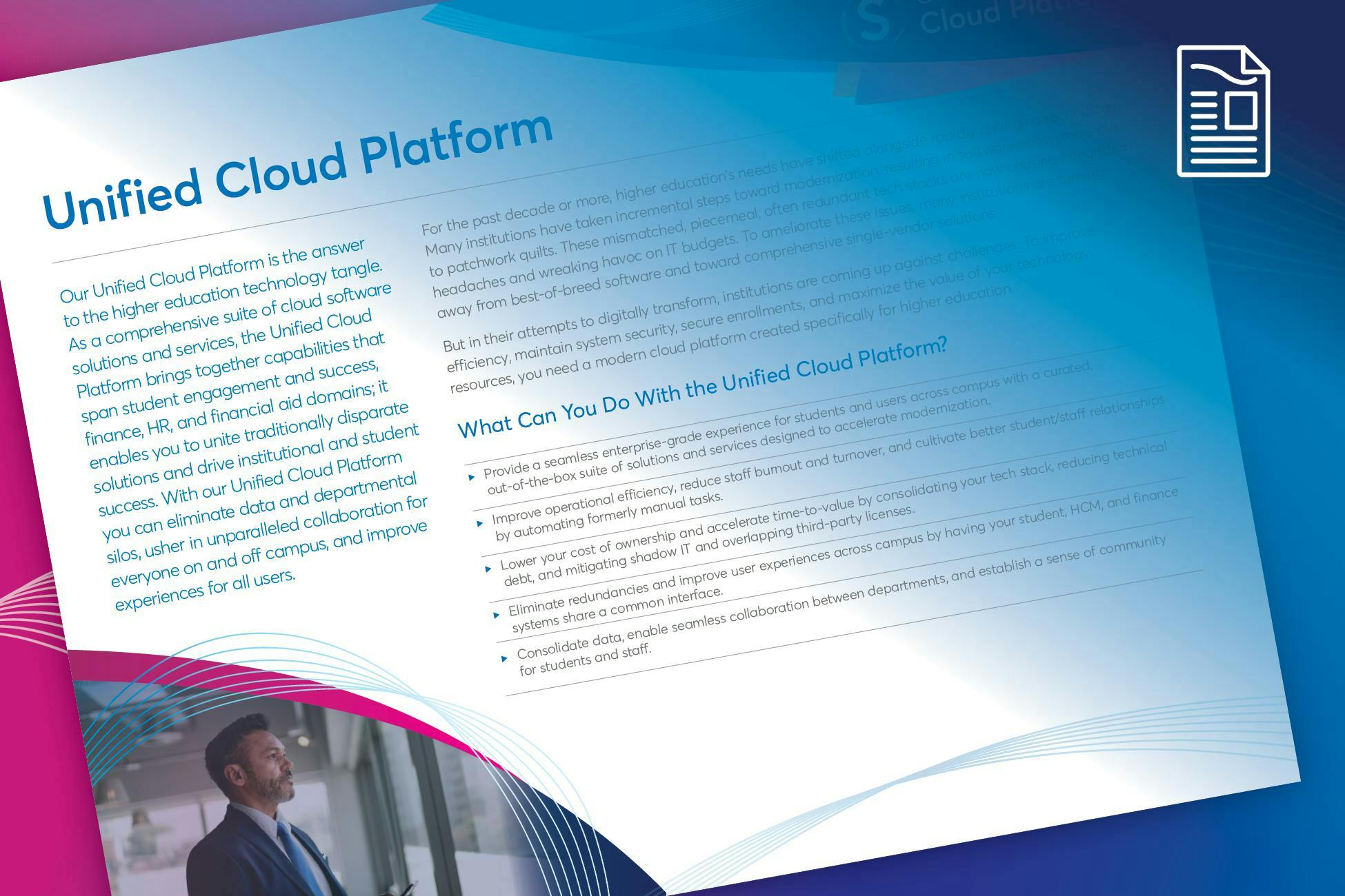 Solution Sheet: Unified Cloud Platform