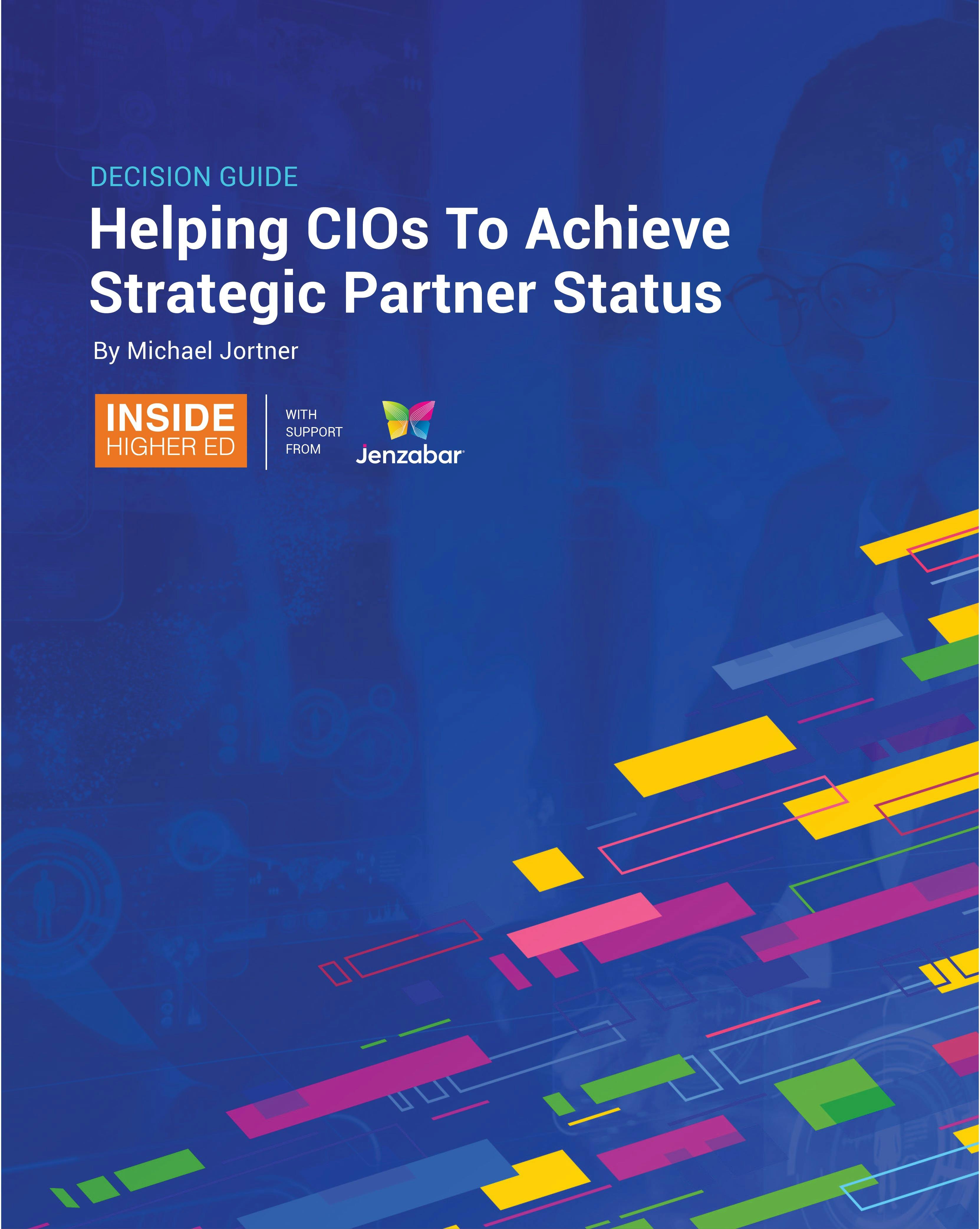 IHE Helping CIOs To Achieve Strategic Partner Status Thumbnail