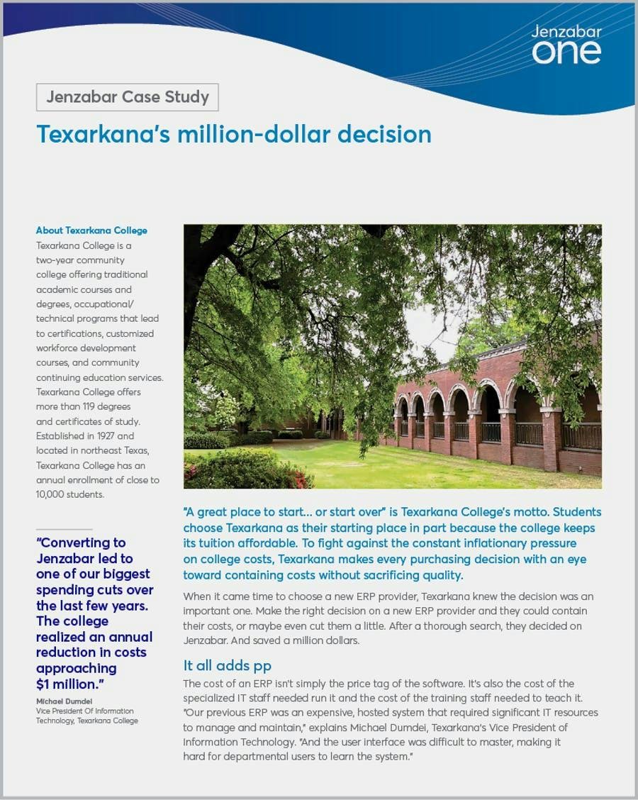 Case Study: Texarkana's Million-Dollar Decision