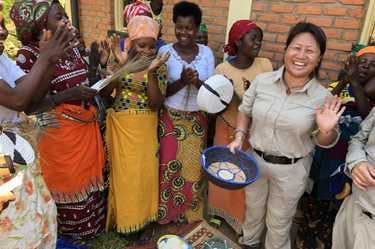 CEO Ling Chai Maginn funds women's bakery in Rwanda