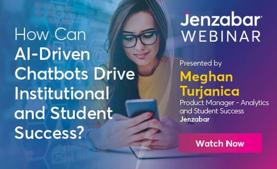 Webinar: How Can AI-Driven Chatbots Drive Institutional and Student Success?